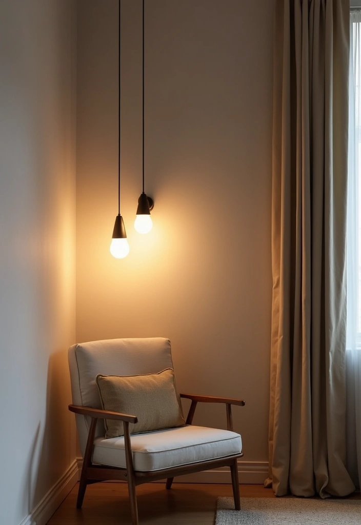 space efficient lighting small apartment