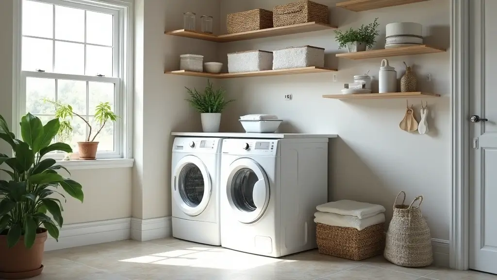 space saving laundry room storage ideas