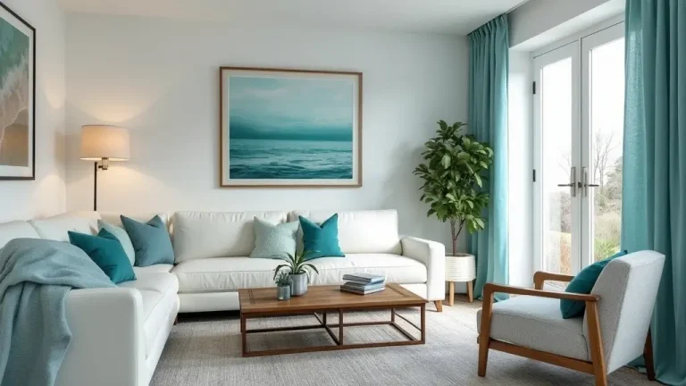 affordable coastal apartment decor ideas