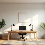 budget japandi home office ideas
