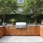cheap outdoor kitchen storage ideas