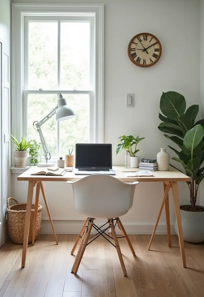 clean and organized coastal office