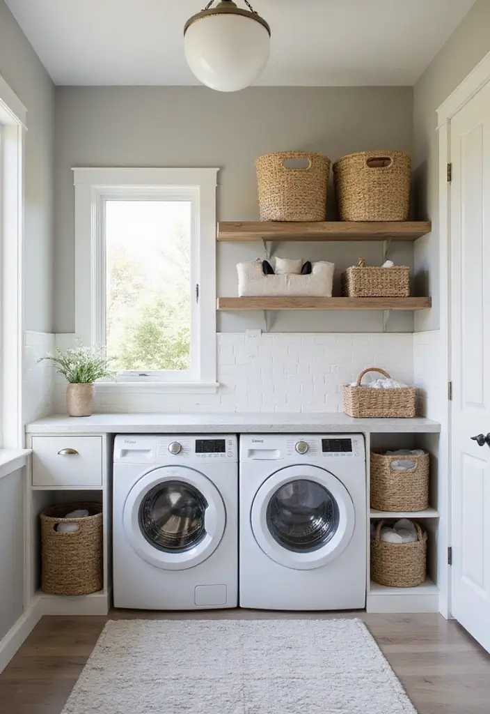 clever laundry room pet storage solutions