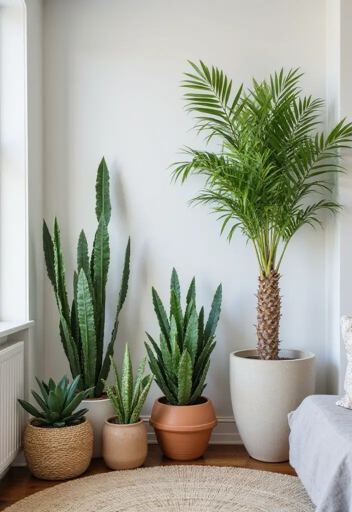coastal plants decor inspiration ideas