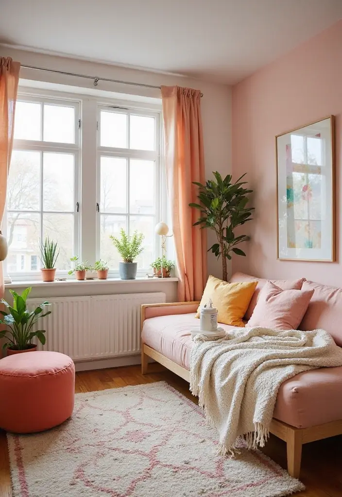 college apartment color palette ideas
