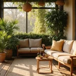 cozy apartment balcony privacy ideas