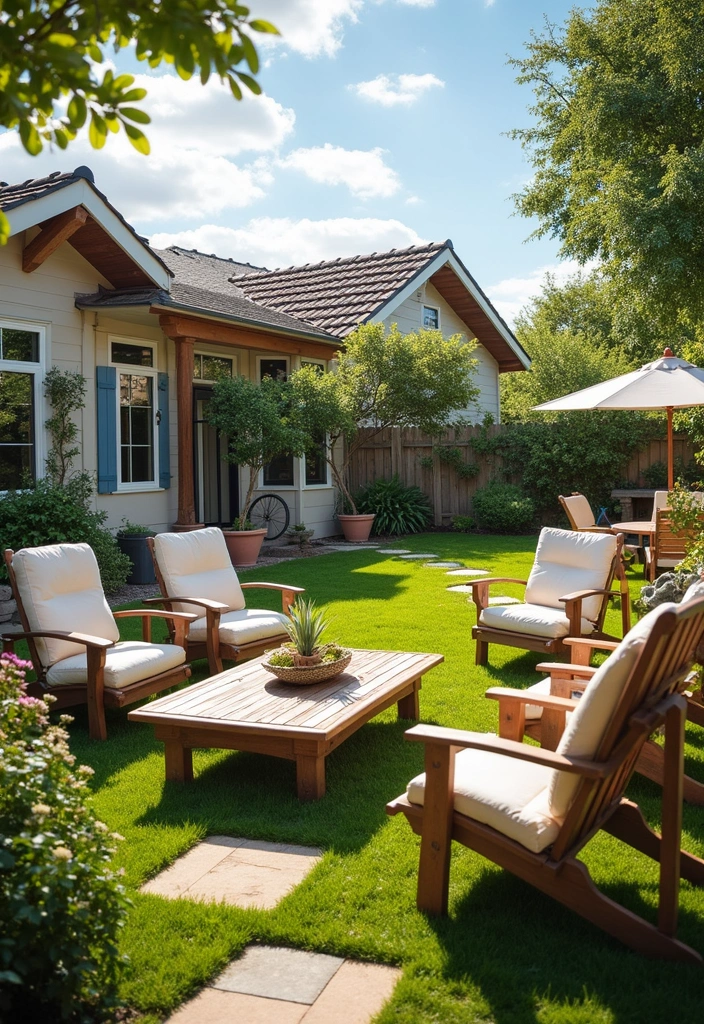 cozy diy patio furniture makeover