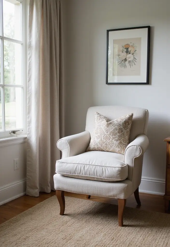 cozy ergonomic chair farmhouse office comfort