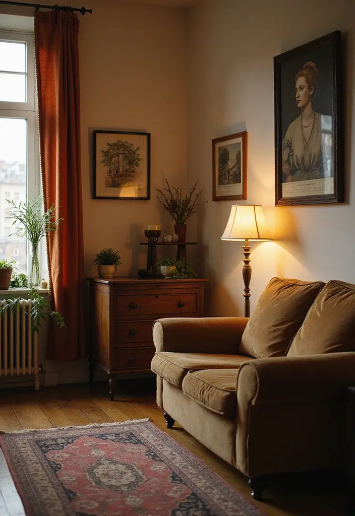 cozy minimalist vintage apartment decor inspiration