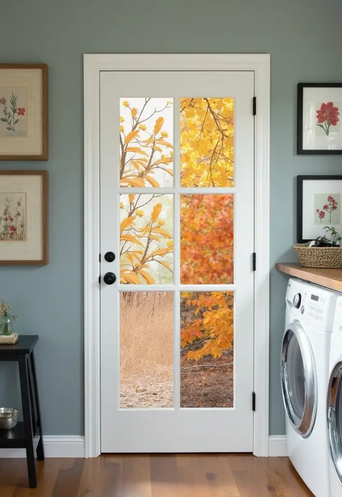 customizable magnetic laundry room doors