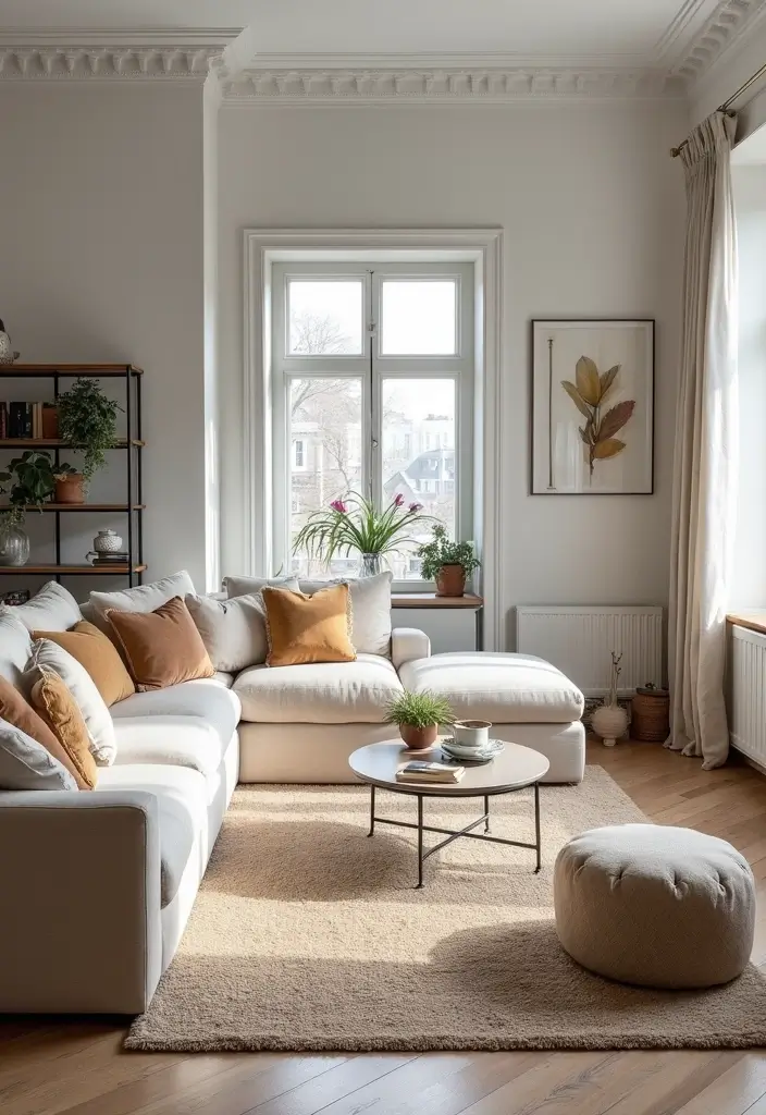 defined zones open cozy layout