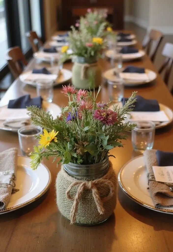 diy western table centerpiece ideas