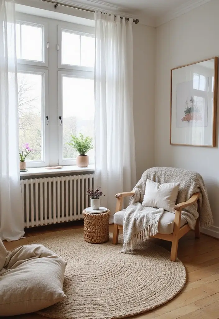 earthy textures warm scandinavian decor