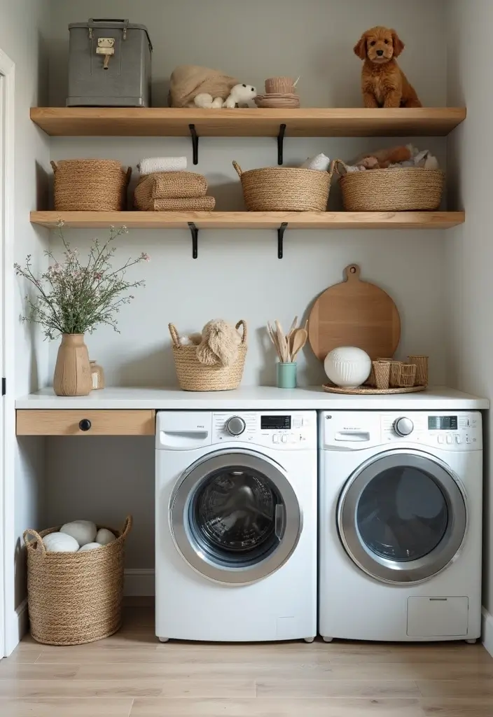 flexible adaptable pet friendly laundry space