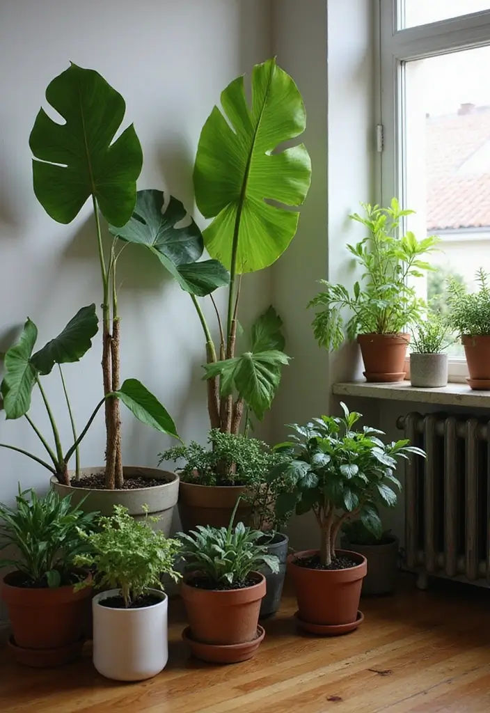 house plants for cozy interiors