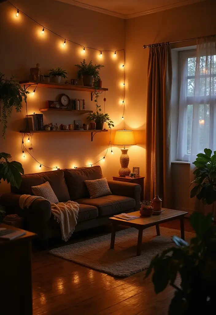 layered lighting for warm interiors