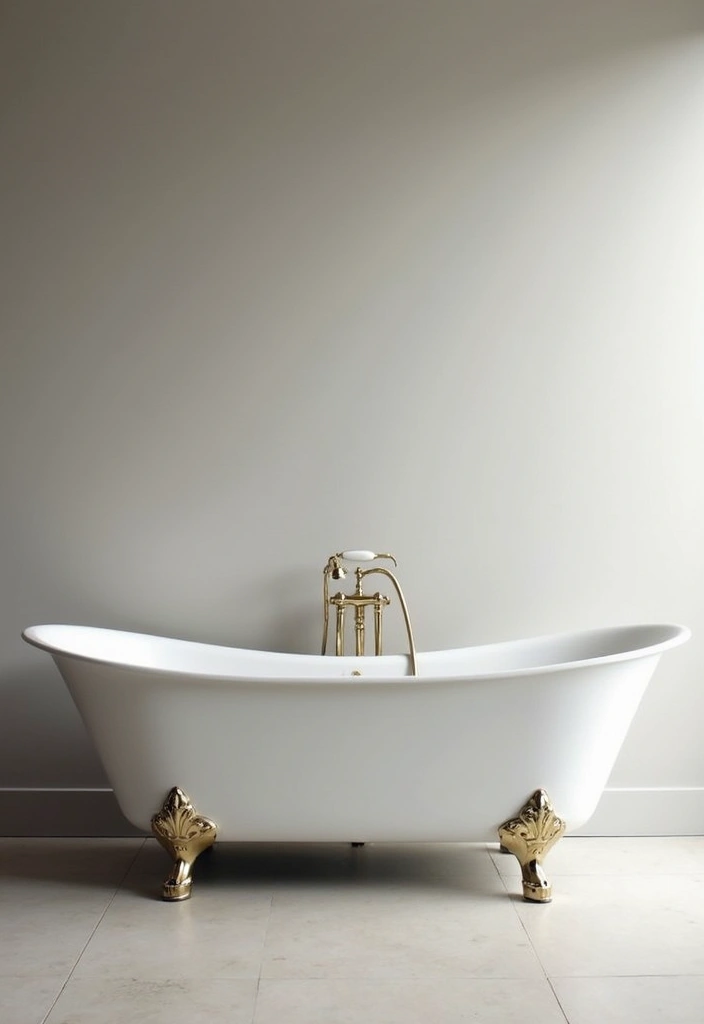 midcentury freestanding bathtub bathroom style