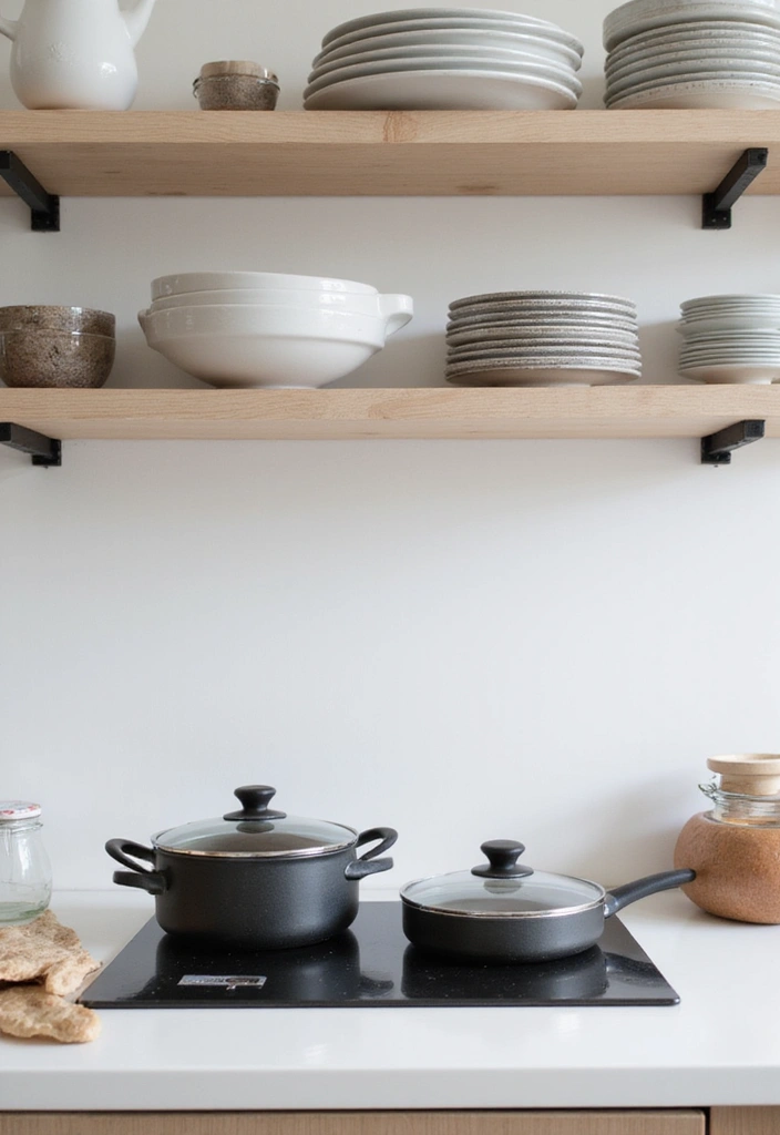 minimalist kitchen essentials modern style