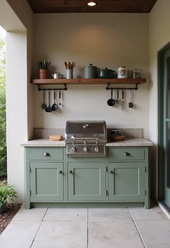 modular cabinets outdoor kitchen storage