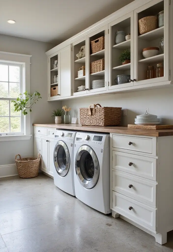 modular laundry shelving organization system