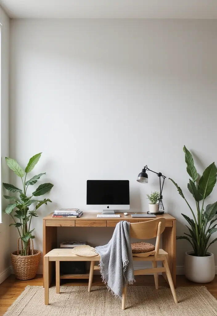 multi use japandi furniture workspace
