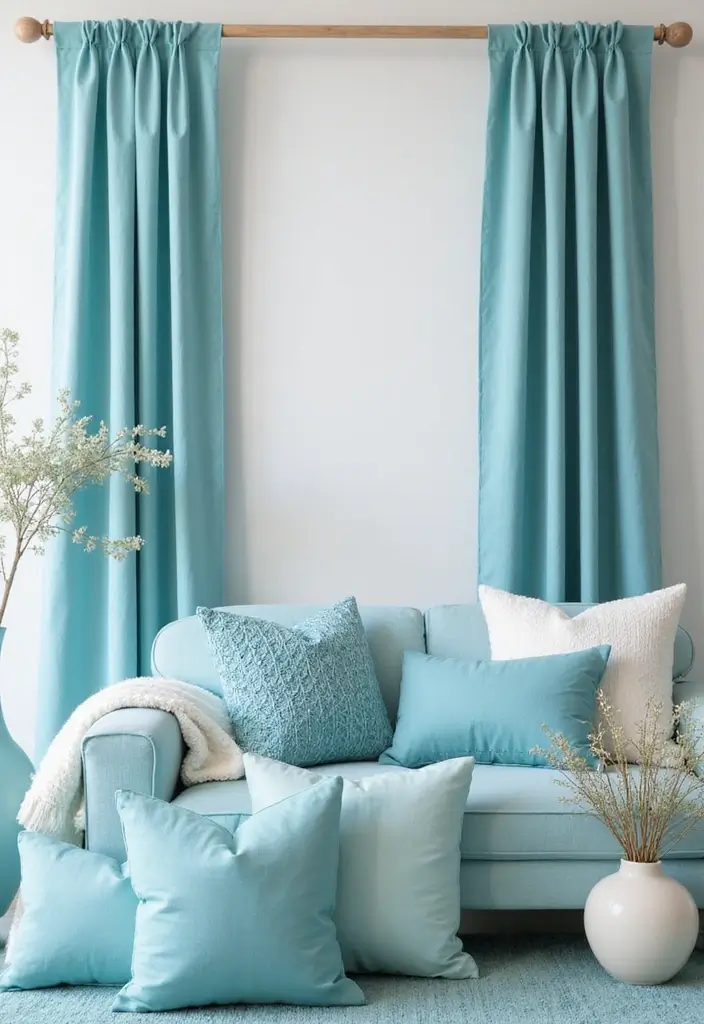 ocean blue coastal decor inspiration