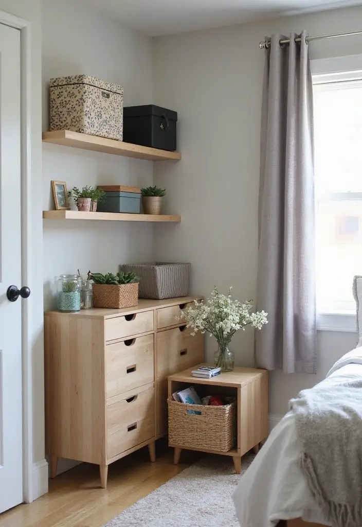 organized college apartment storage ideas