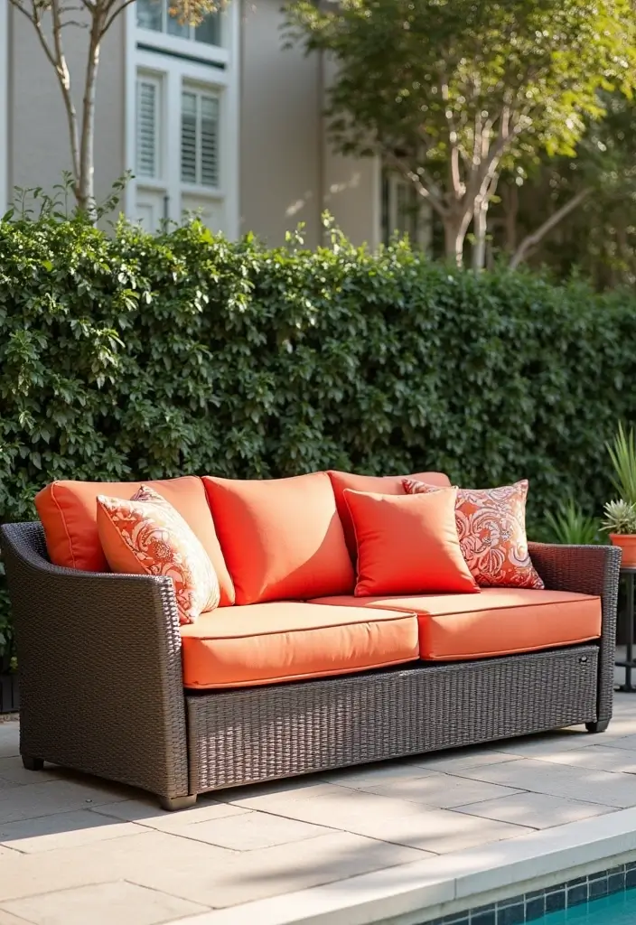 outdoor sofa with storage