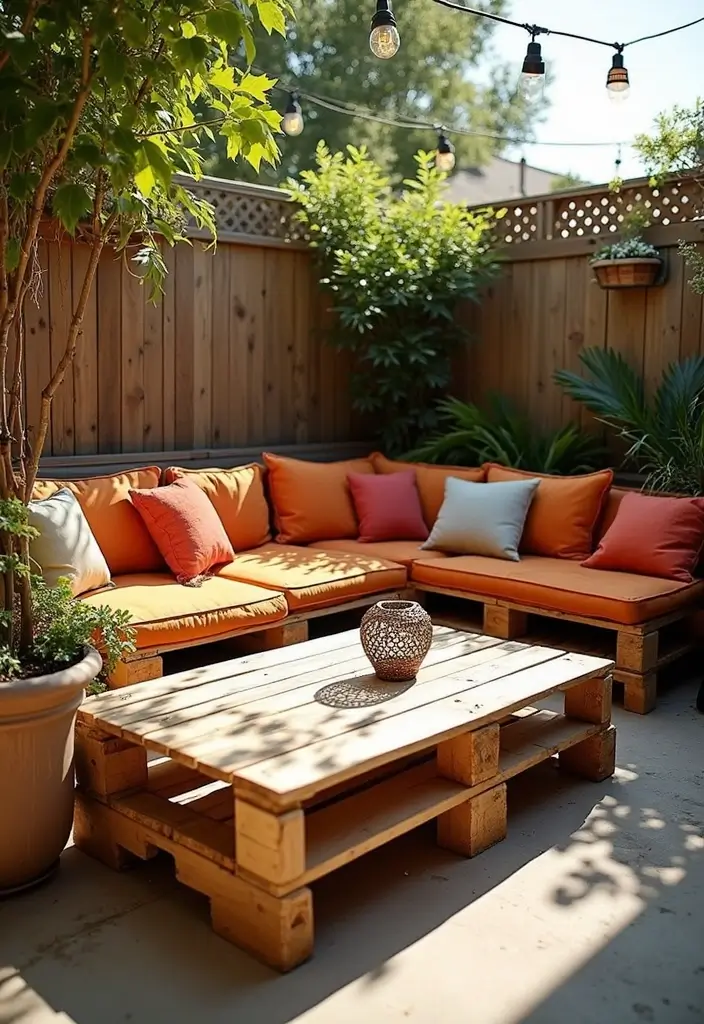 pallet lounge patio seating