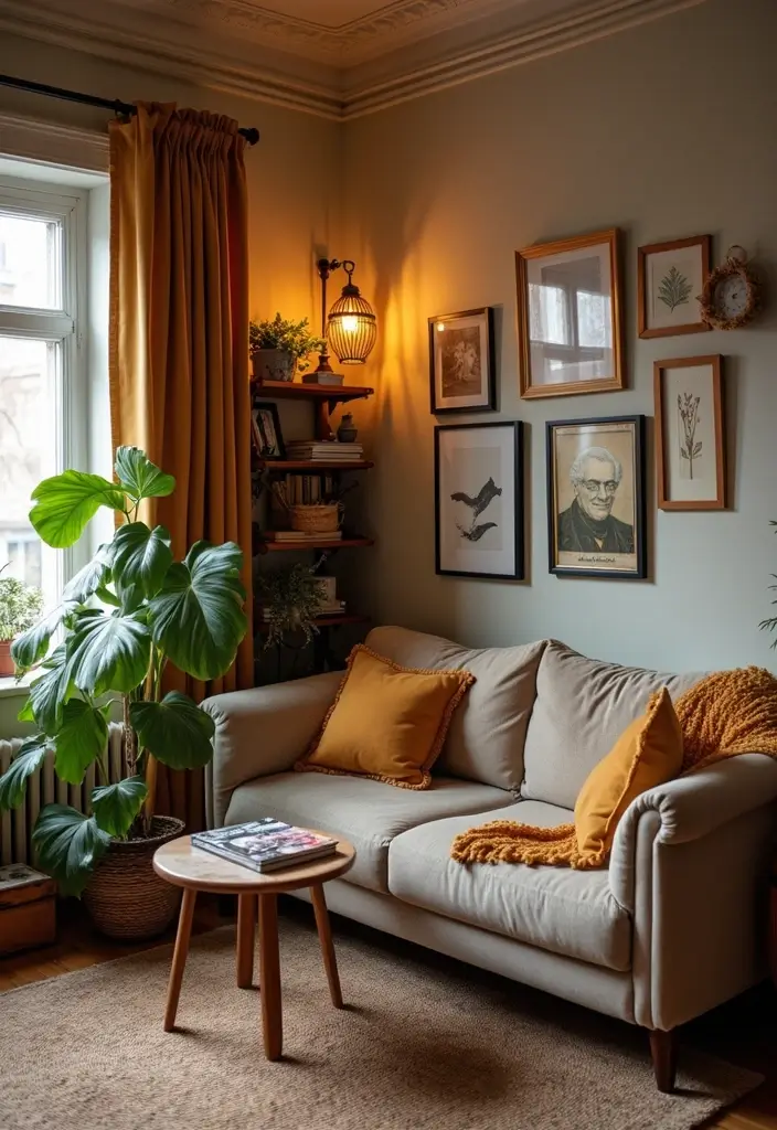 personal vintage decor apartment touches