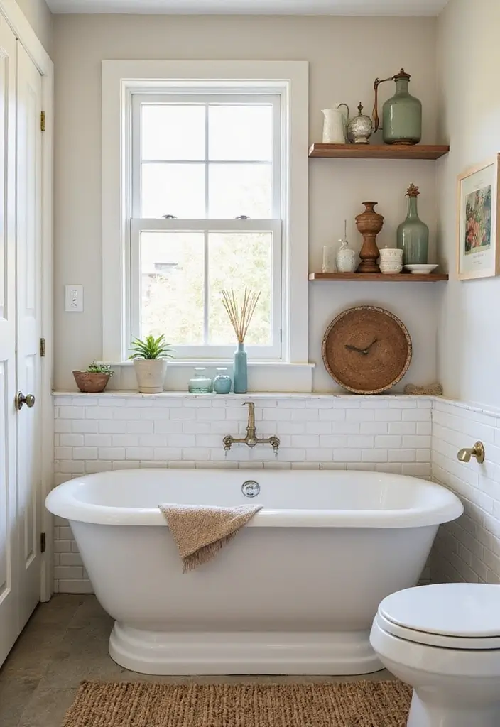 personalized midcentury bathroom styling ideas