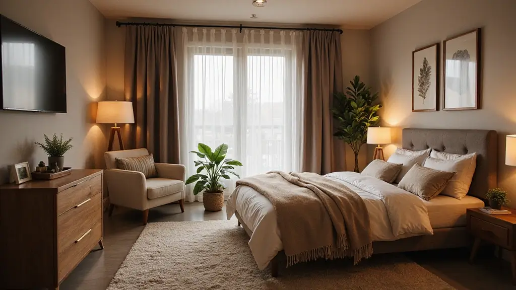 romantic one bedroom apartment ideas couples