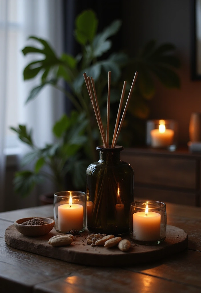 scented elements calming office atmosphere ideas