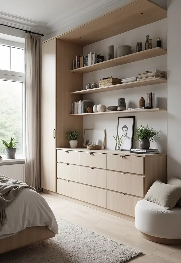 smart storage clean organized apartment