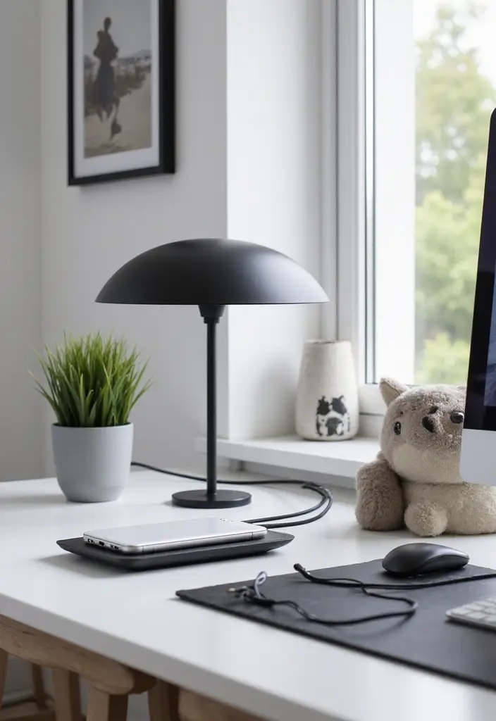 smart technology minimalist office integration