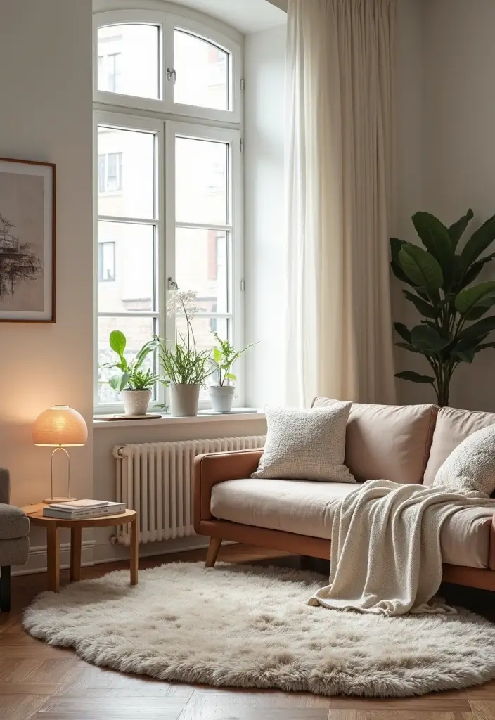 soft area rugs cozy apartment feel