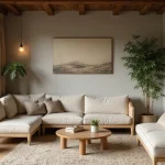 wabi sabi apartment calm minimalist interior