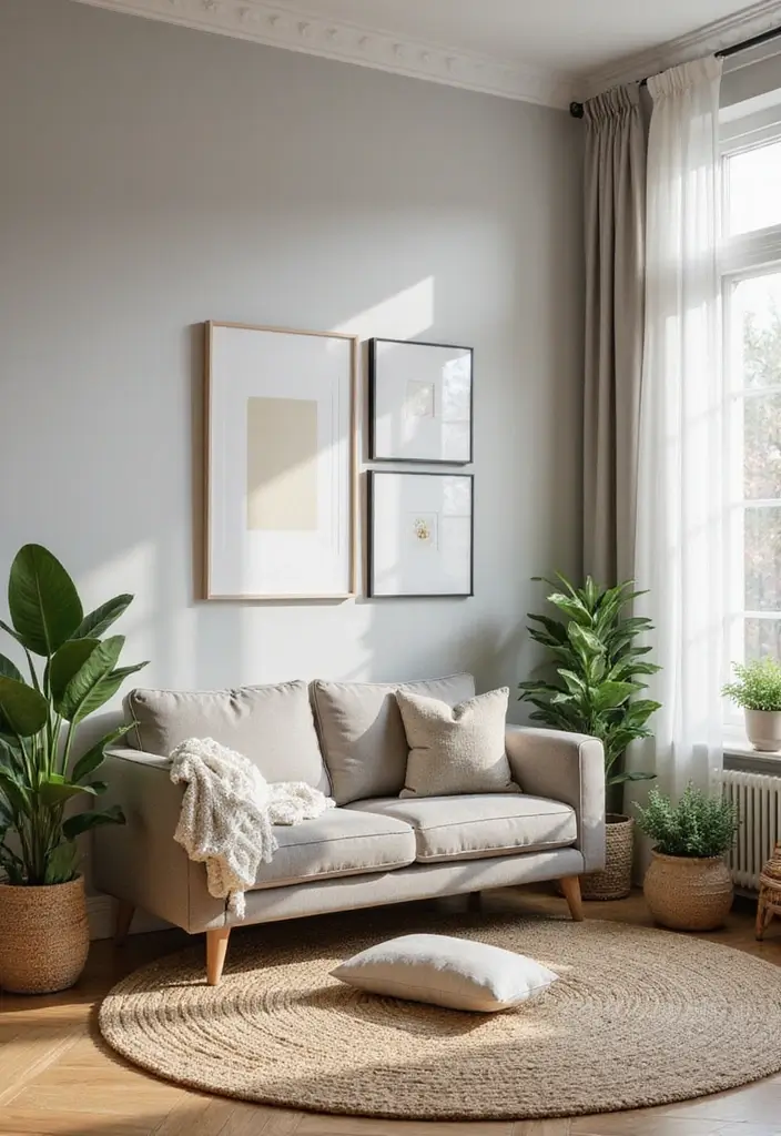 zen corner calm relaxing couple space