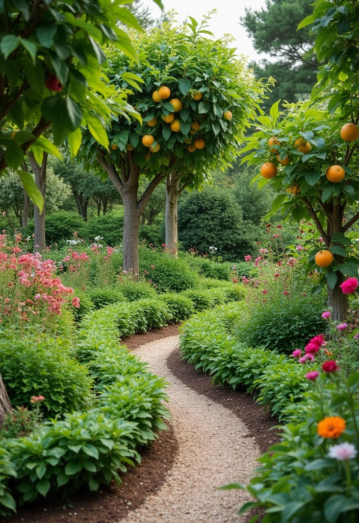 edible landscaping with vegetables herbs and flowers
