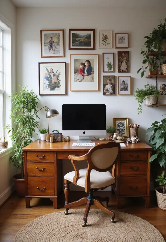 personal decor ideas for stylish home office