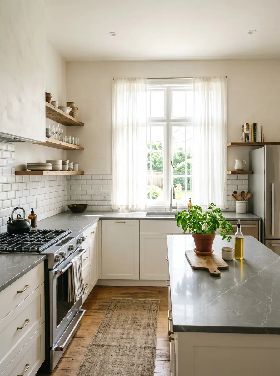 20 Quartz Countertop With Backsplash Ideas That Create a Cohesive ...
